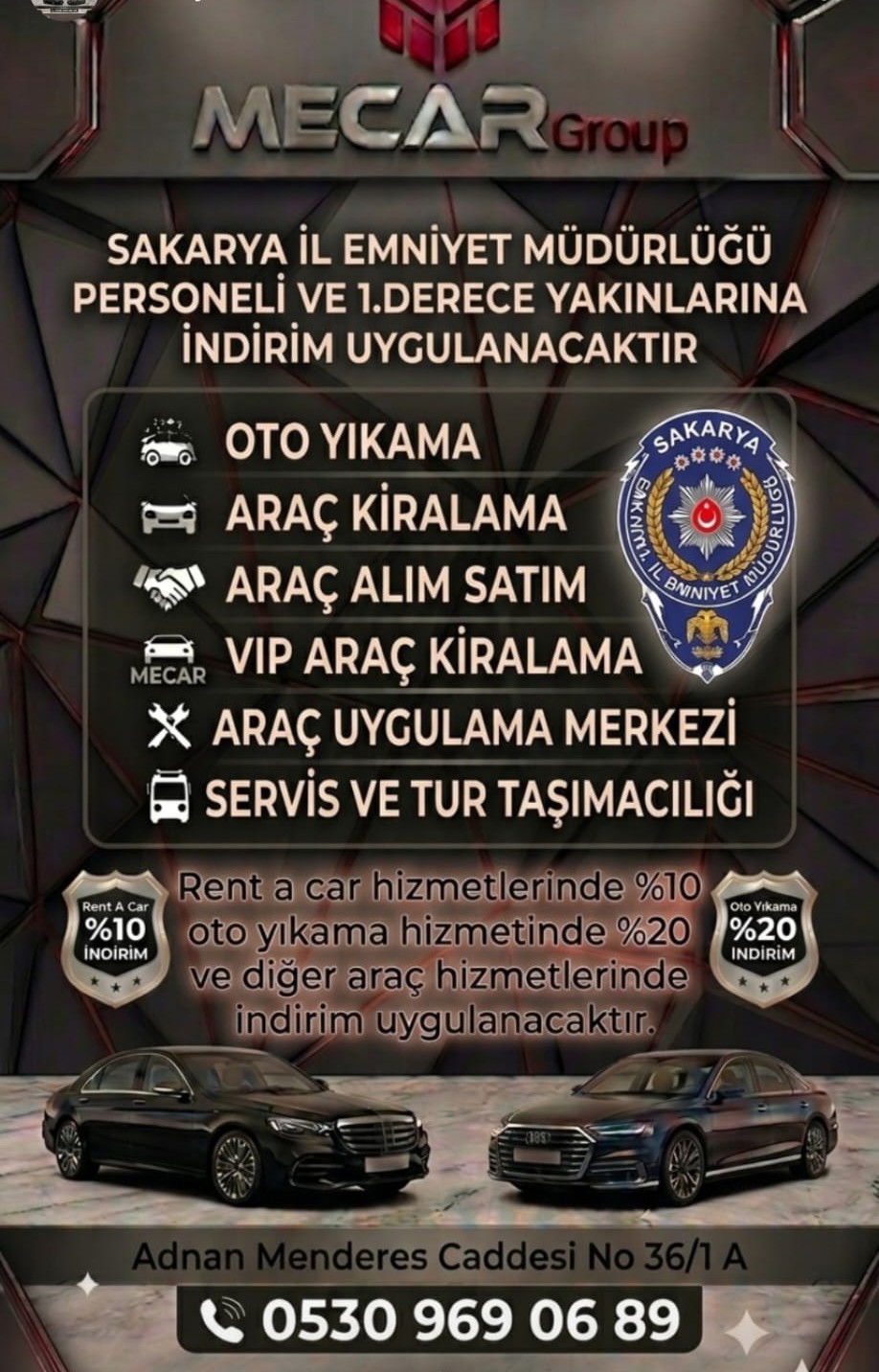 Sakarya İl Emniyet Müdürlüğü Logosu